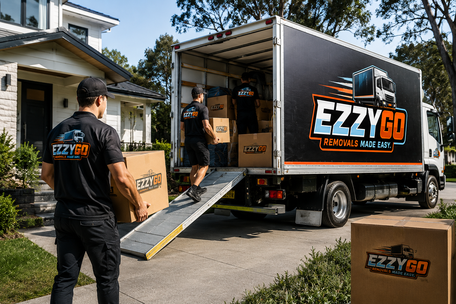 EzzyGo removalists at work